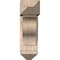 Ekena Millwork Funston Arts and Crafts Smooth Bracket w/ Offset Brace, Douglas Fir, 7 1/2"W x 20"D x 24"H BKT0806X20X24FST03SDF - alternate 2